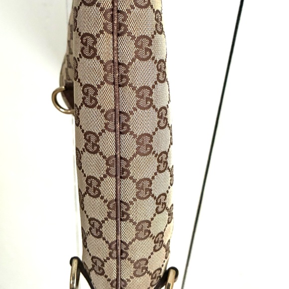 Gucci Abbey Messenger Brown Monogram Shoulder/Crossbody Bag - Picture 11 of 15